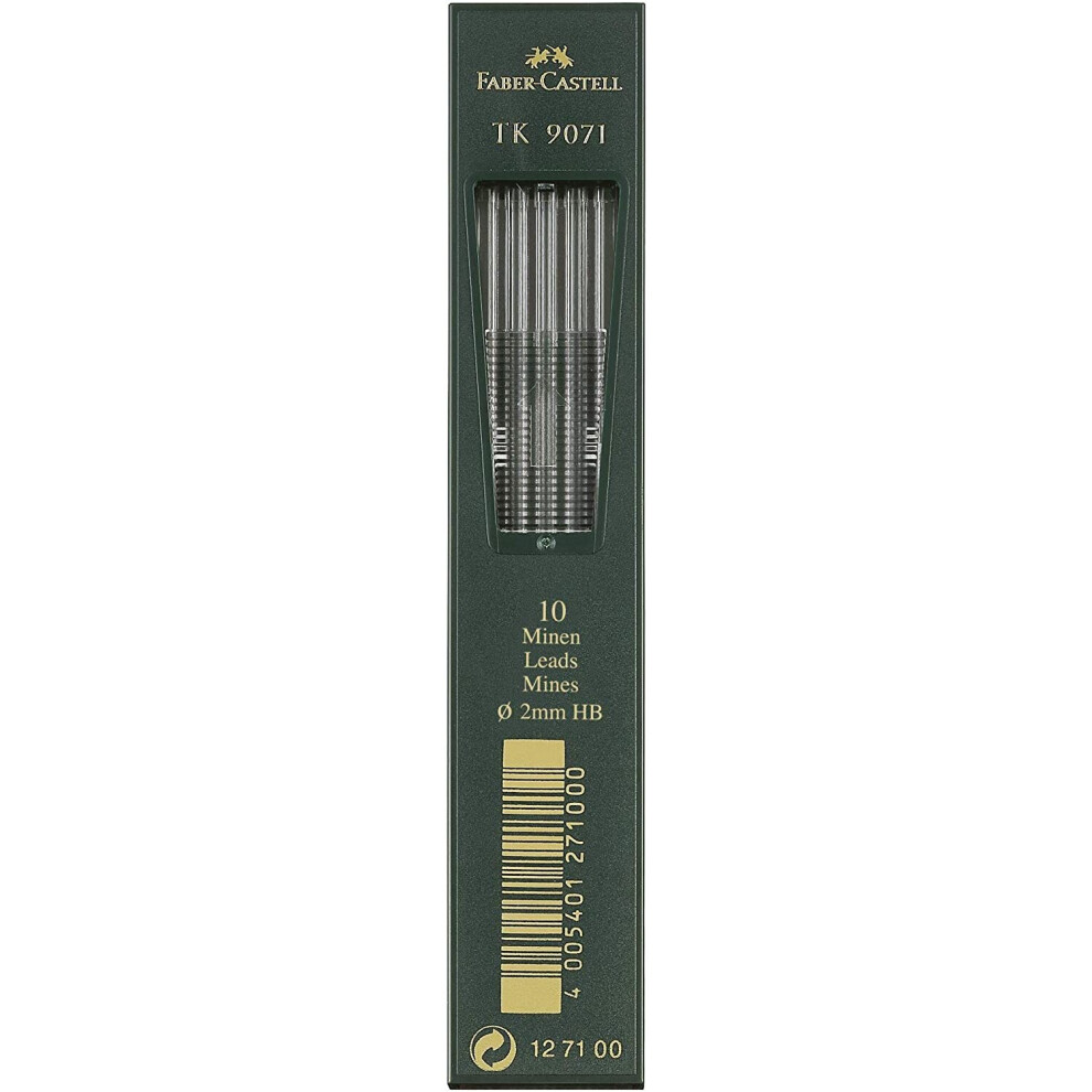 Faber-Castell F127100 Fc127100 Th Graph Drwg.Leads 2Mm 10/Tb Hb