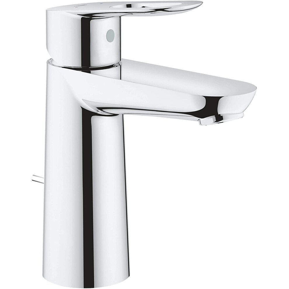 Grohe BauLoop 23762000 Washbasin Tap Fitting M Size with Pull Rod, Medium