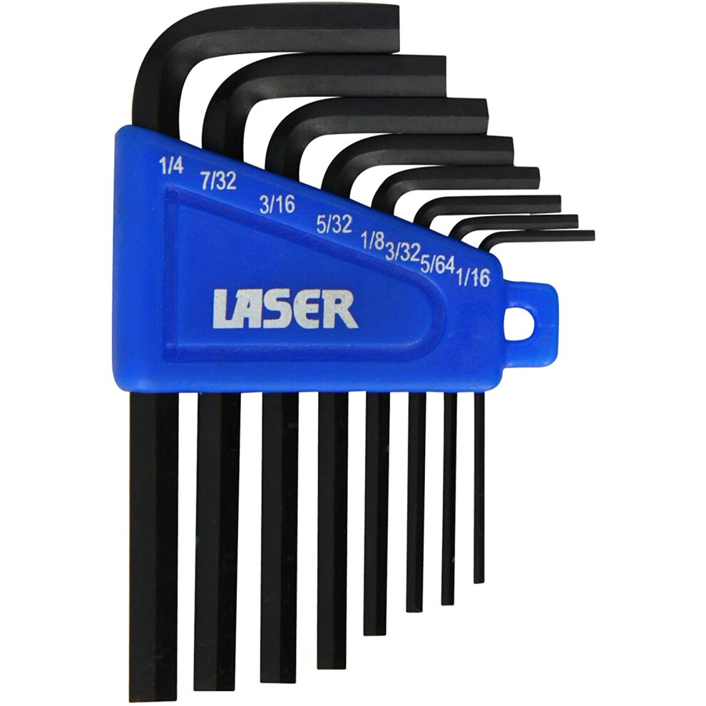 Laser Las0267 0267 Hex Key Set (8 Pieces) 5053988070614