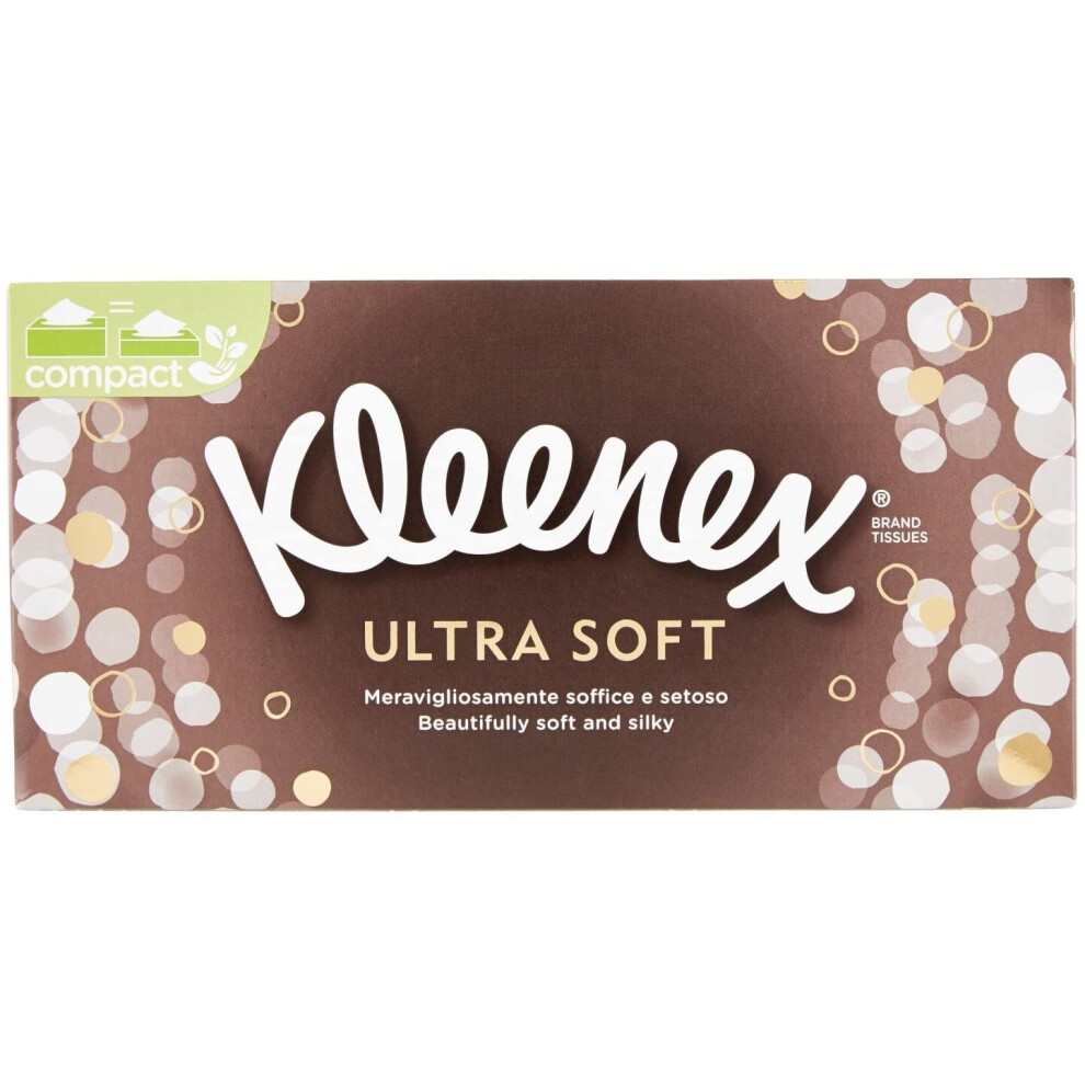 Kleenex Ultra Soft Facial Tissues - 80 Tissues