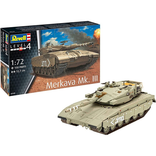 Revell Revell Merkava Mk.Iii Tank Model Kit - 1:72 Scale