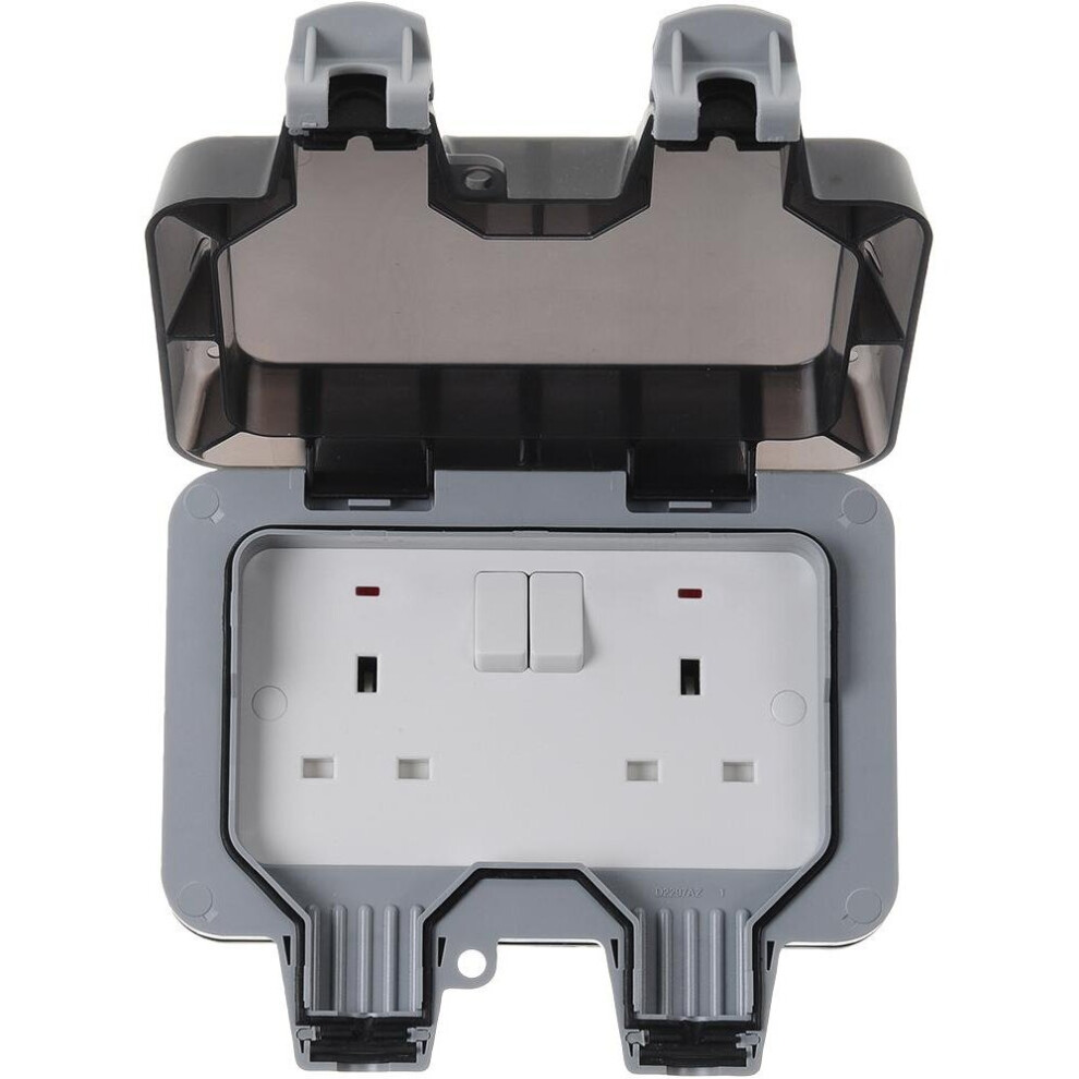 Bg Electrical Outdoor Switched Socket 2G Dp 13A 6092453086025