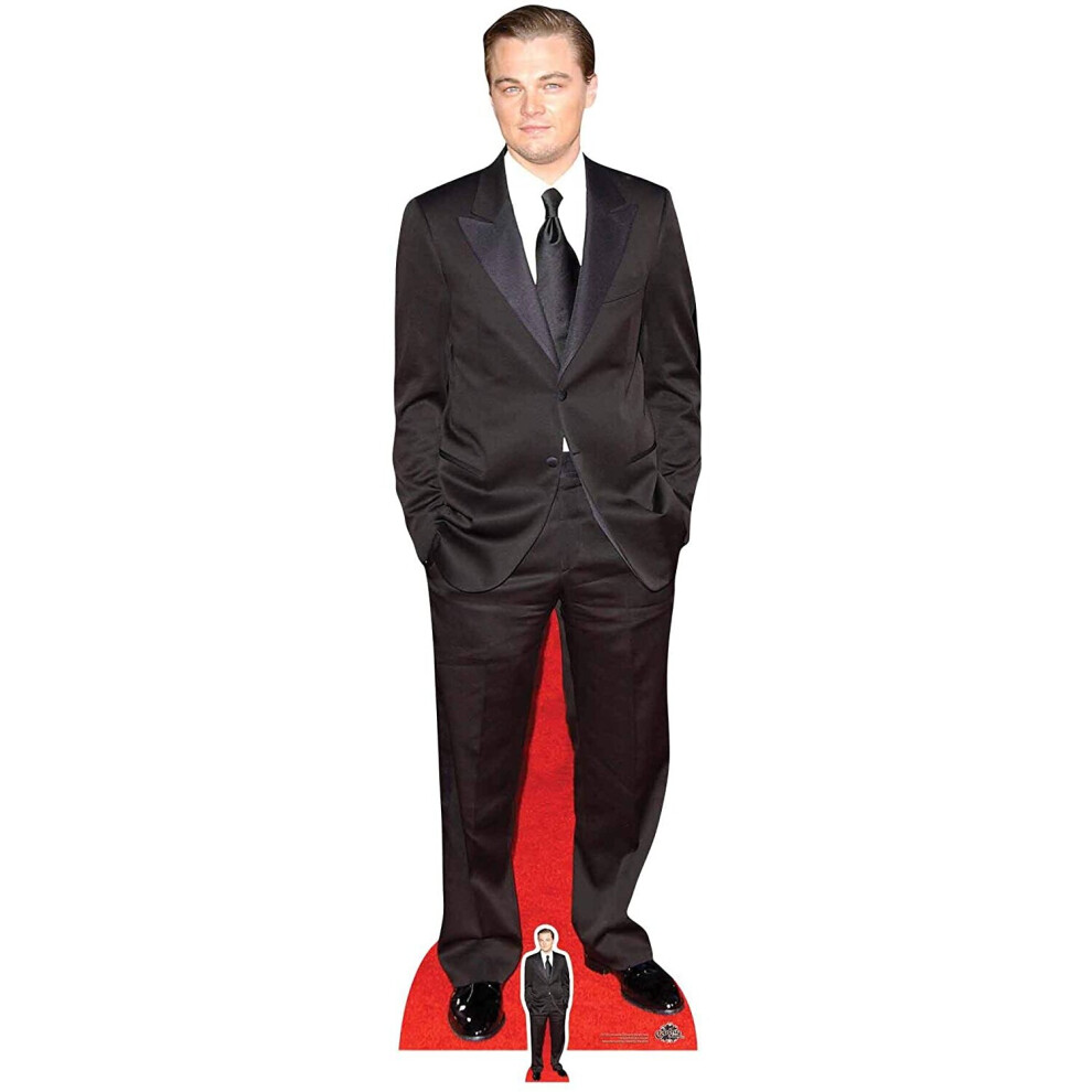 Star Cutouts Ltd CS705 Celebrity Standee Leonardo DiCaprio Cut Out, Multi-Colour, 183 x 54 x 183 cm