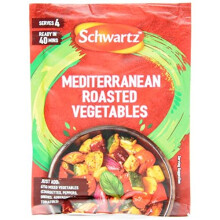 Schwartz Packet Sauce Range (Mediterranean Roasted Vegetable 3 x 30g)