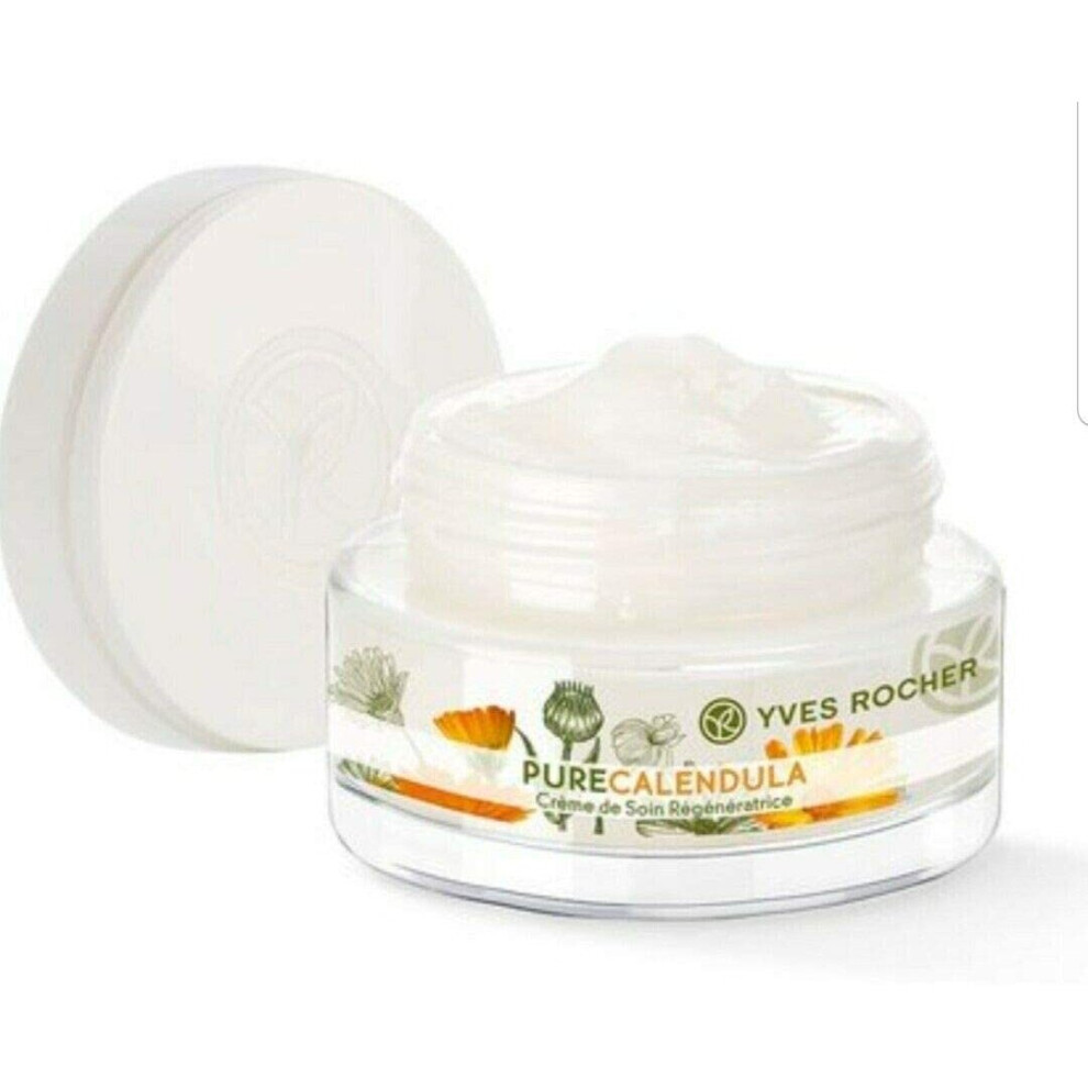 Yves Rocher Cream Pure Calendula Regenerating Day/Night 50Ml