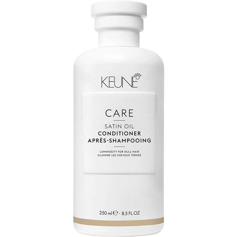 Keune Care Line Satin Oil Conditioner - Illuminating Conditioner For Dry And Dull Hair 250 Ml