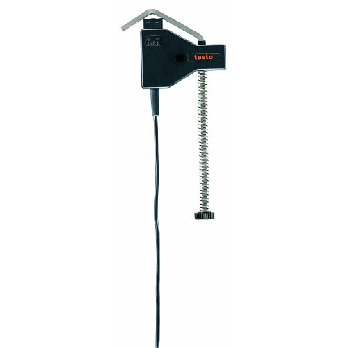Testo 0602 4592 Temperature probe with clamping bracket (TC Type K)