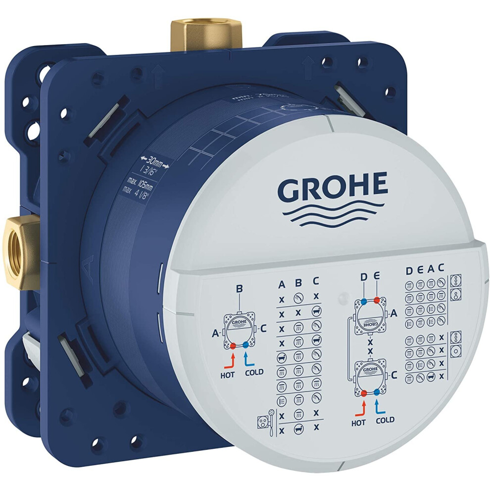 Grohe Rapido Smartbox - shower systems - universal concealed installation unit - DN 15 - 35600000