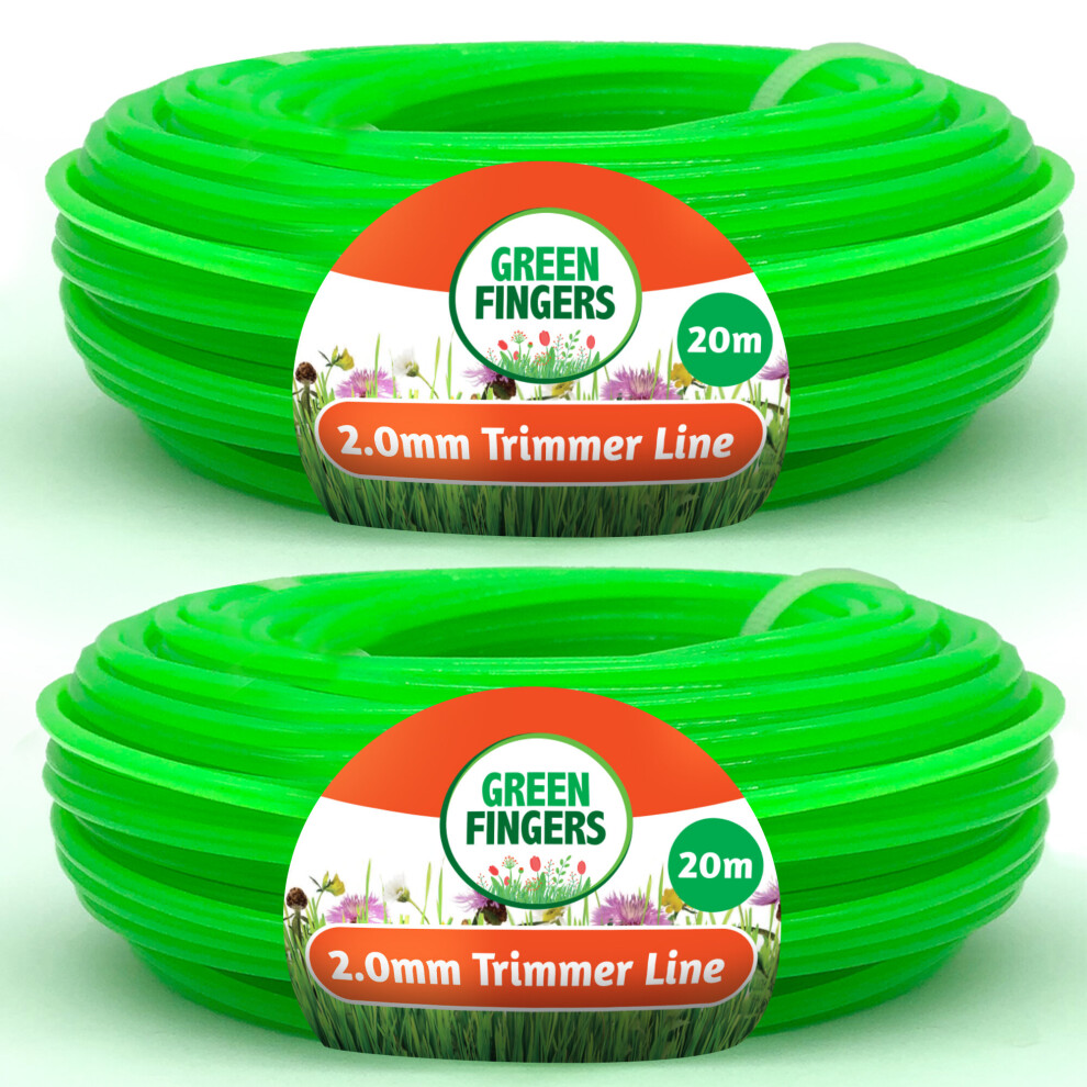 Sol (2.0Mm Trimmer Line) 2Pk Trimmer Lines | Wire For Weed Trimmings