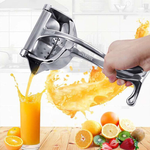 Manual Juice Squeezer Aluminum Alloy Hand Pressure Juicer