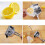 Manual Juice Squeezer Aluminum Alloy Hand Pressure Juicer 2