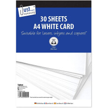 3 X A4 30 Sheet White Card