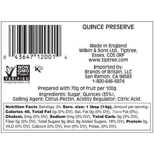 Tiptree Quince Conserve 340g 1