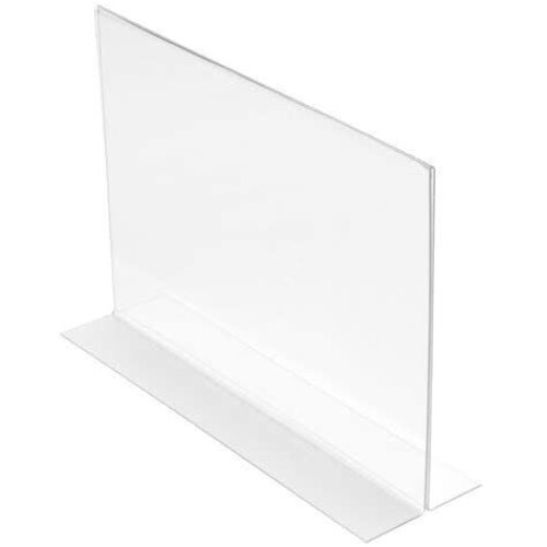 Announce A4 Stand Up Sign Holder, Landscape 1