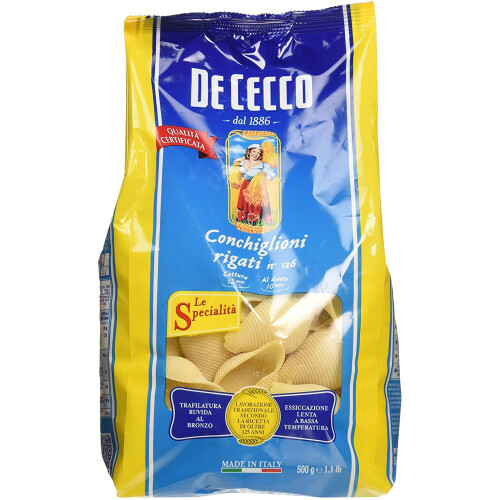 Makaron duże muszle De Cecco 500g
