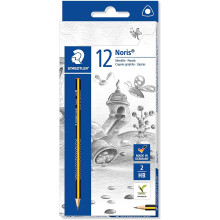 12er Etui mit dreieckigen HB STAEDTLER Noris eco 183 Bleistiften