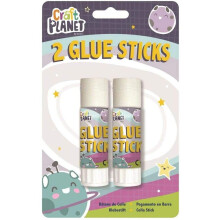 Craft Planet CPT 653001 Glue Sticks, White