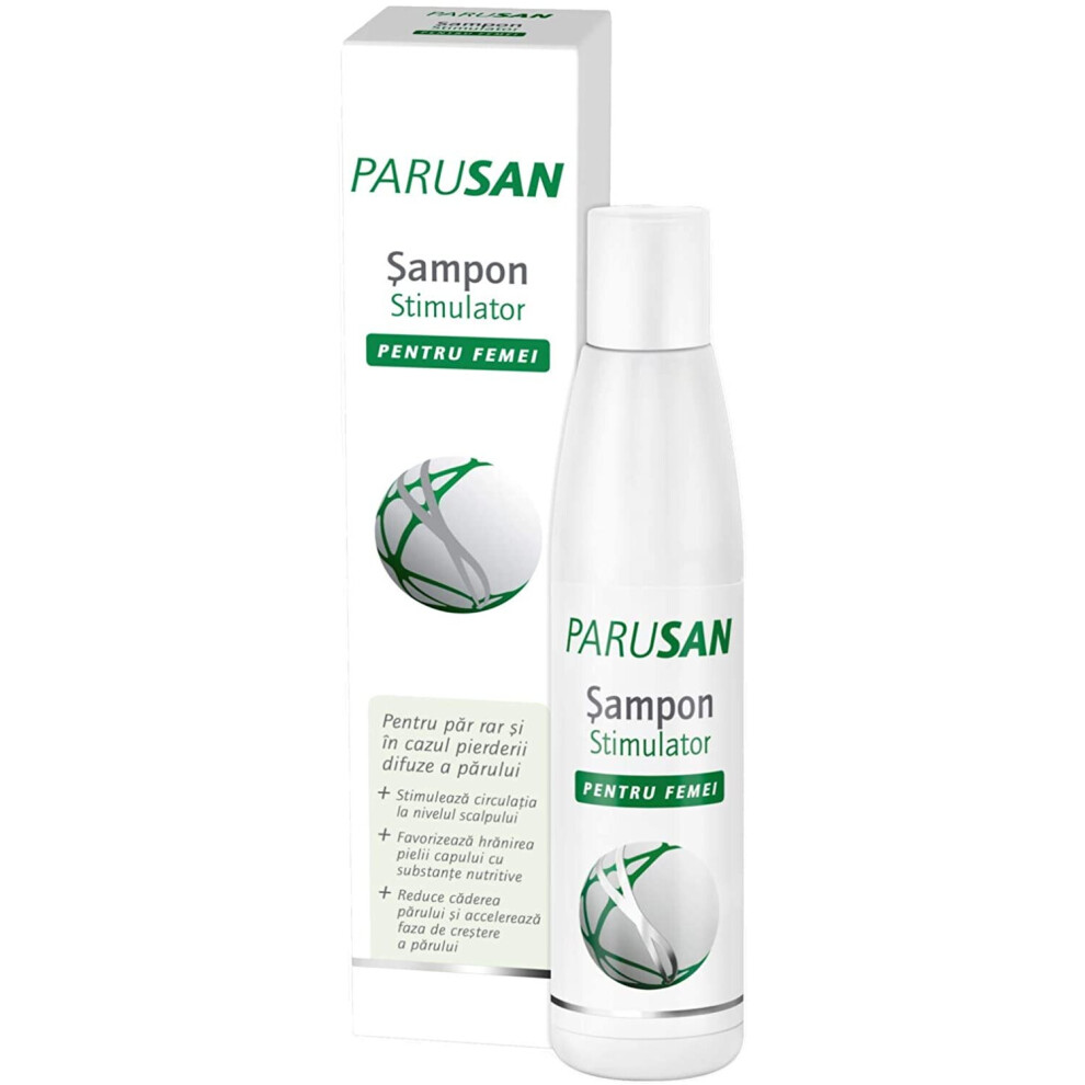 Parusan shampoo effective care for irritating hair and hair loss for woman
