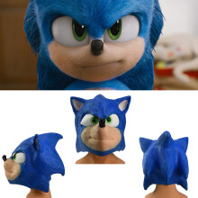 Sonic Hedgehog Mask Halloween Cosplay Party Prop