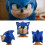 Sonic Hedgehog μάσκα Απόκριες Cosplay Party Prop 1
