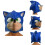 Sonic Hedgehog μάσκα Απόκριες Cosplay Party Prop 3