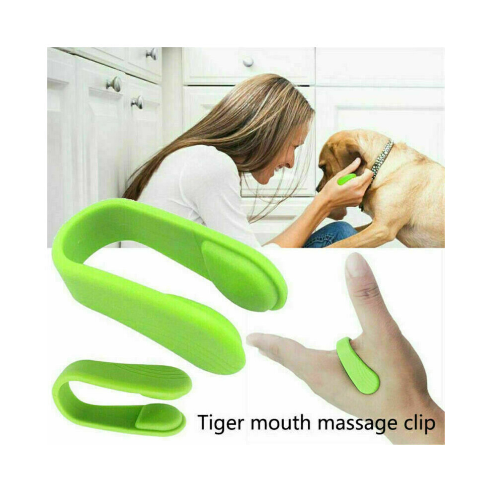 Gacloz (2 Pcs) Acupoint Point Massage Clip Hand Relief Headache