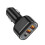 (PD Black) 30W PD Dual USB Car Quick Fast Charging Charger Adapter Type C iPhone Mobile 1