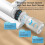 Φίλτρο κενού κρεβατιού Steril Ultraviolet Hot Mite Remover Smart Charging 5