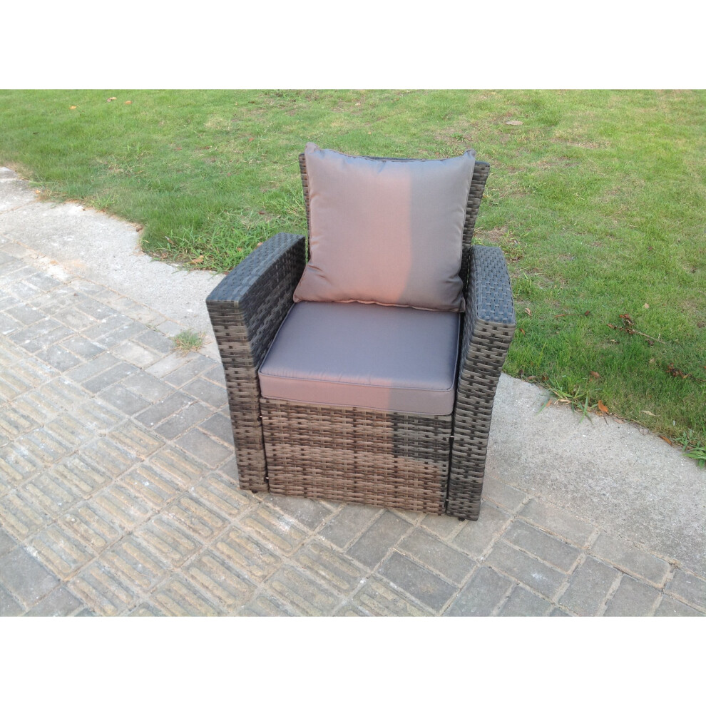 (chair only, without covers) high back rattan corner sofa set outdoor furniture