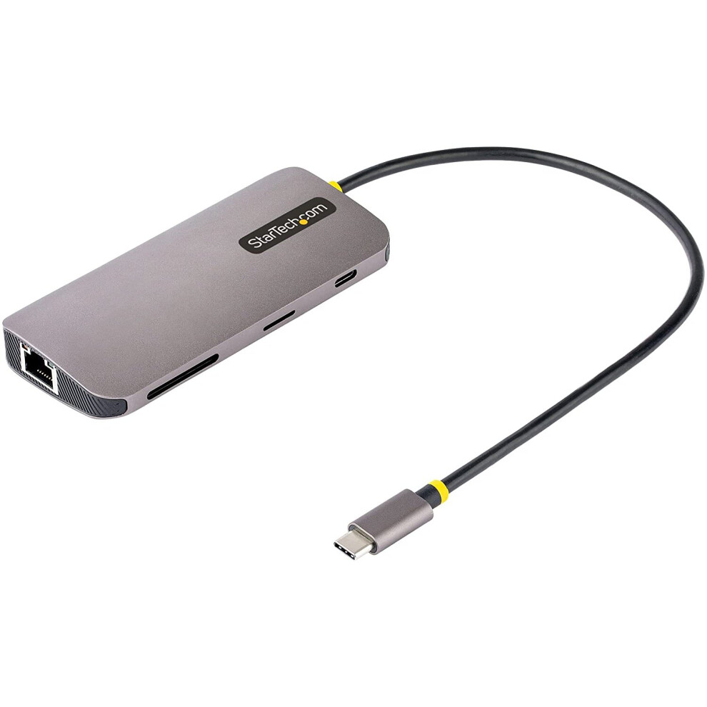 Usb C Multiport Adapter 4K 60Hz Hdmi Video, 3 Port 5Gbps Usb-A 3.2 Hub, 100W Usb Power Delivery, Gbe, Sd/Microsd, 12"/30Cm... 065030895552