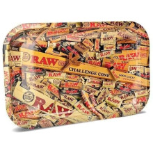 RAW Metal Mix Rolling Tray Small 27.5 X 17.5cm