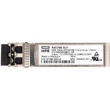 HP 25Gb SFP28 SR 100m Multi-mode Fibre Transceiver - up to 100m (OM4), Up to 70m (OM3), 850 nm - 845398-B21