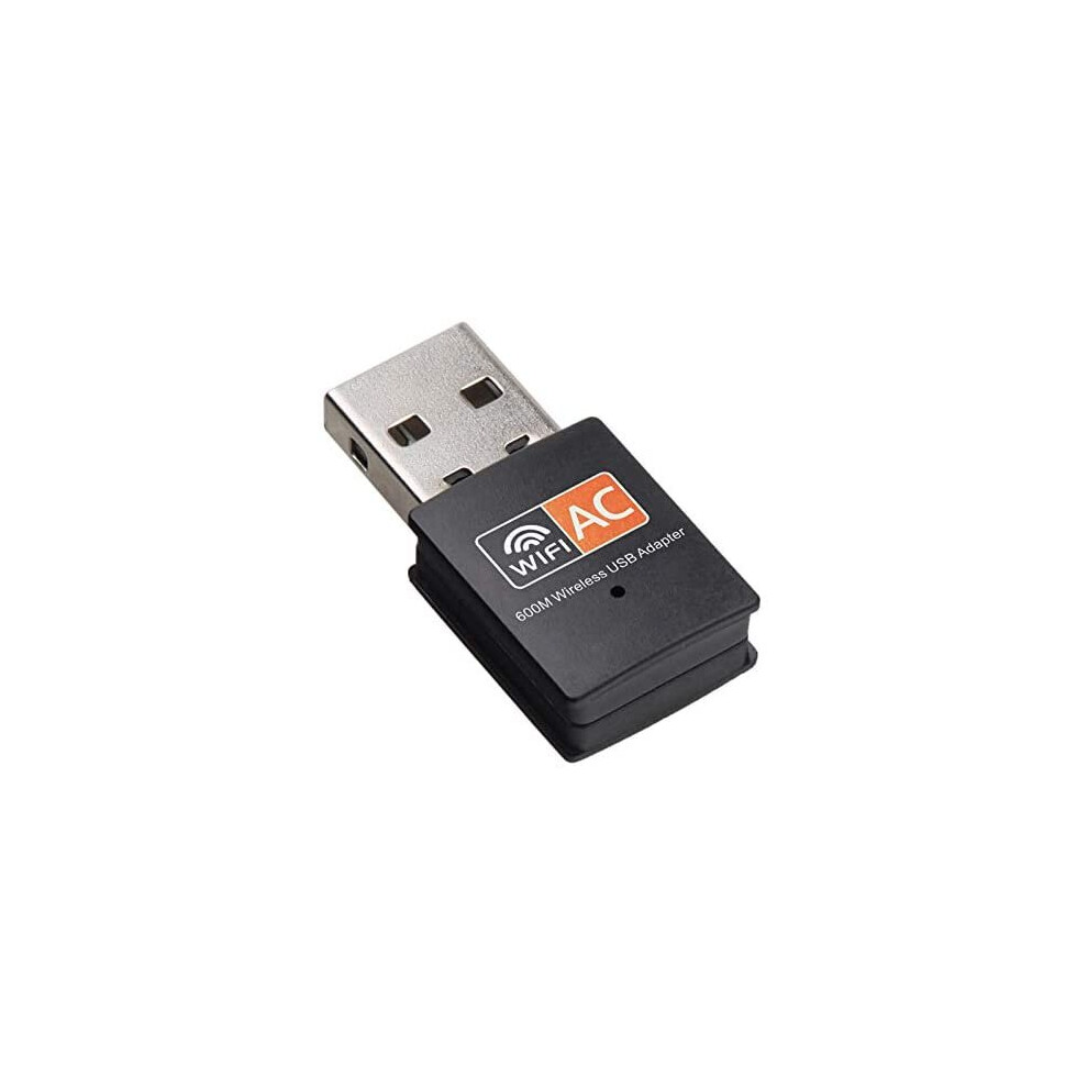 Wifi Dongle, Ac600 802.11Ac Dual Band 5Ghz Mini Wireless Network Usb Wifi Adapter For Pc Desktop Laptop, Support Windows... 711583956799