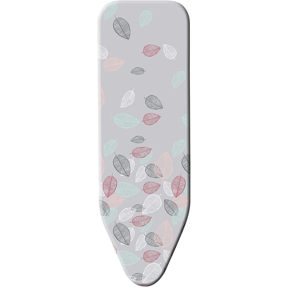 Minky Extra Wide Elasticated Large Ironing Board Cover, Grey, 122 x 43cm