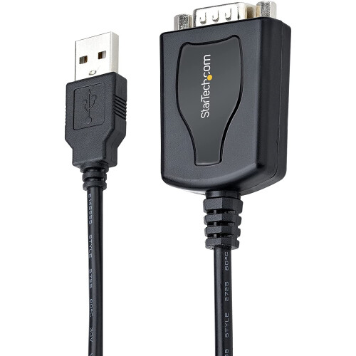 StarTech.com Adaptador USB a RS232 - Startech - 1P3FPC-USB-SERIAL - 91 cm - USB 2.0 - Conector Macho 1