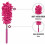 Cleaning Feather Duster Extendable Microfiber Fluffy Dusting Brush Telescopic Pole Bendable Washable Duster Head Interior... 4