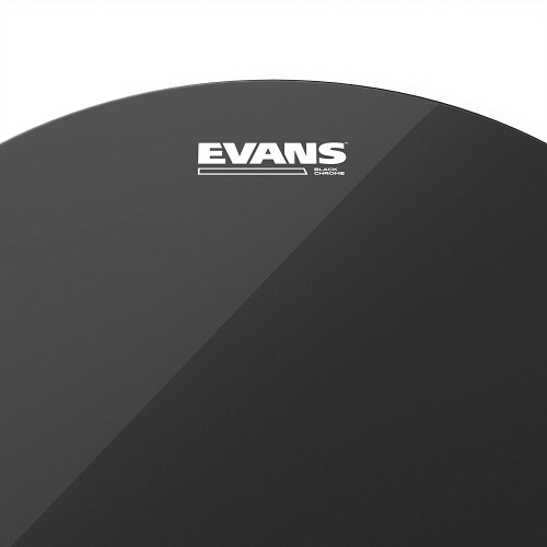 Evans 10 inch Drum Head – Black Chrome 2