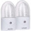 Uni-Com Twin Pack of Soft White Night Lights 2