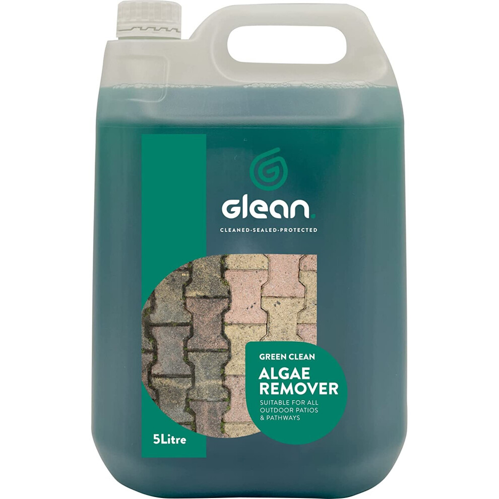 GLEAN Green Clean - Algae, Lichen, Moss, Mould & Black Spot Remover - Wet It | Forget It | Won't Regret It - Concentrated...