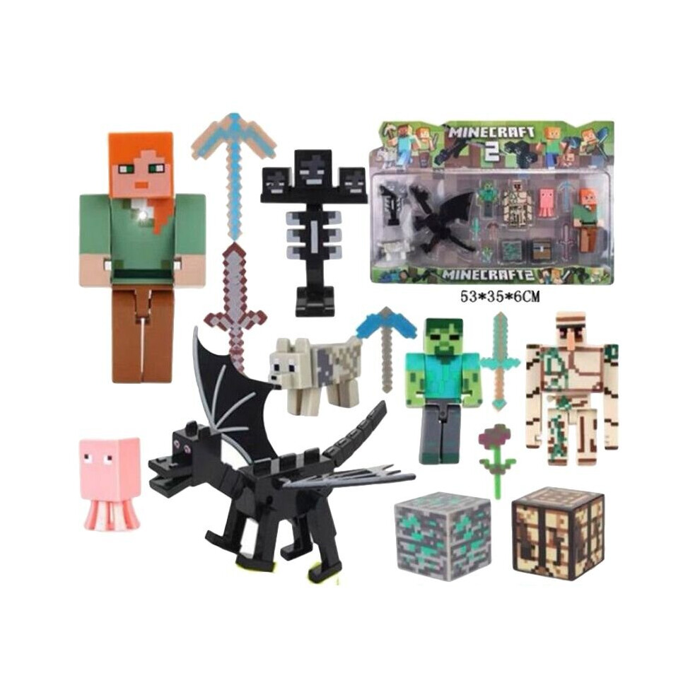 (Mo Yinglong Loves Chris) Minecraft Assembly Action Figures Home Decor