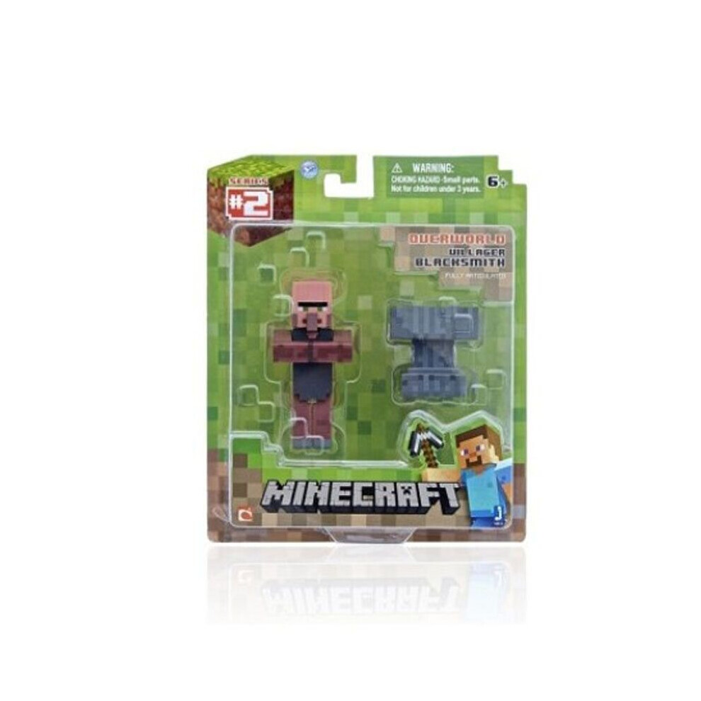 (Coffee Immigrants) Minecraft Assembly Action Figures Home Decor