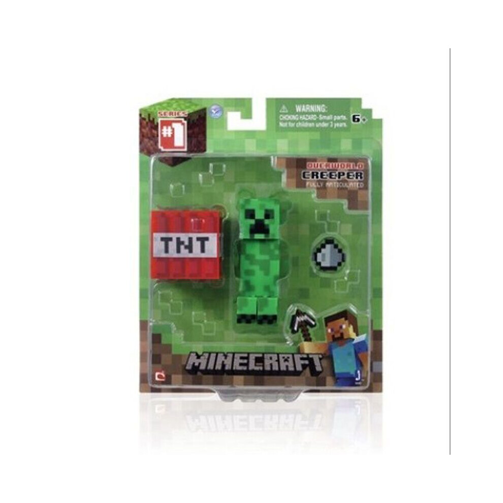 (Coolie Fear) Minecraft Assembly Action Figures Home Decor