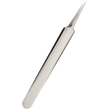 Professional Comedones Extractors Stainless Steel Ingrown Hair Tweezers Blackhead Remover Splinter Sharp Tip Tweezers for Acne