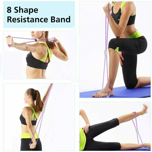 Exercise Resistance Bands Set, Fitness Stretch Workout Bands 1