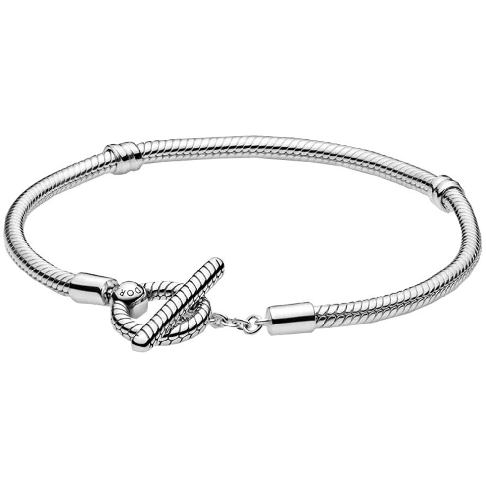 Pandora Icons T-bar snake link bracelet