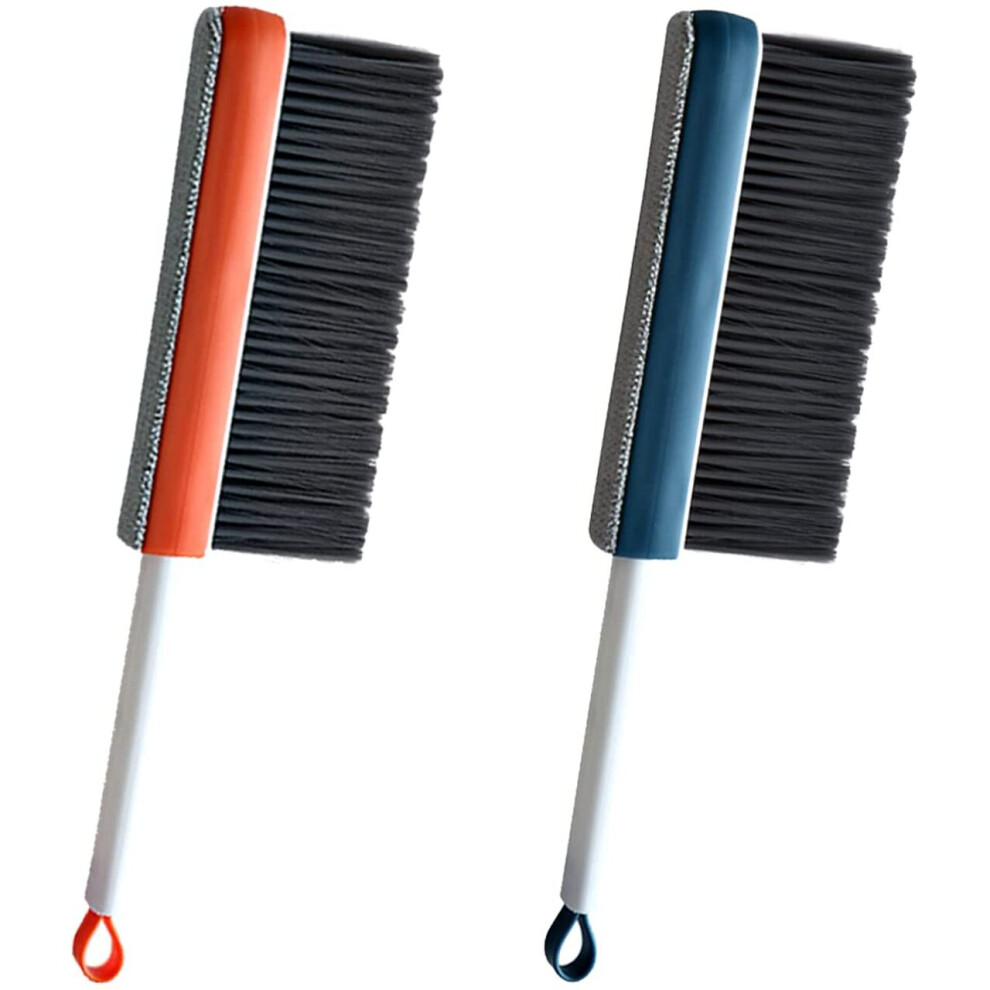2 Pcs Double-sided Cleaning Brushes Clothes Sticky Brushes Hair Removal Dust Brushes for Couch, Furniture, Carpet, Blankets, Bed-image-OPC-P8YDKQV-NEW