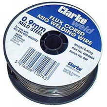 Clarke Mild Steel Mig Welding Wire 0.9mm (Flux Cored - No Gas - 0.45kg)