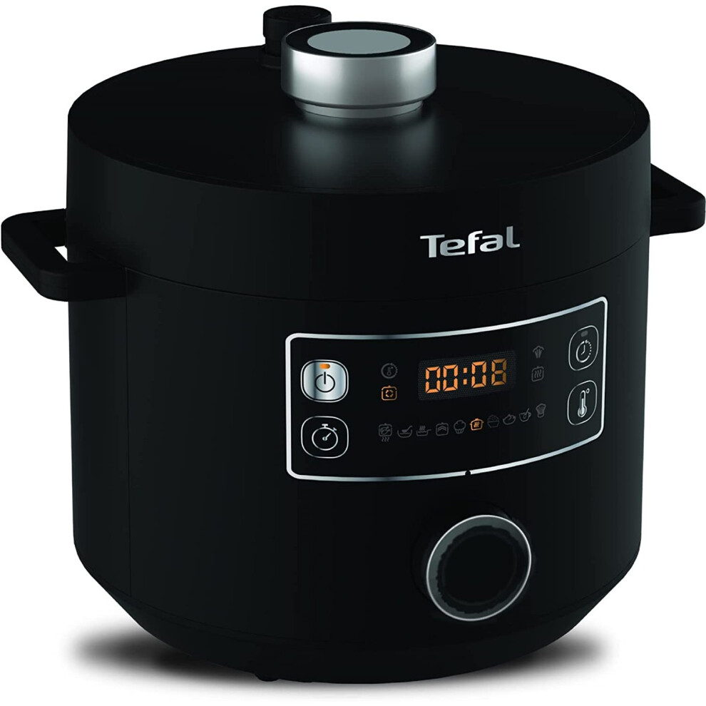 Tefal Turbo Cuisine Cy754840 Electric Pressure Cooker - 4.8L / Plastic, 1000 W, 4 Portions Black