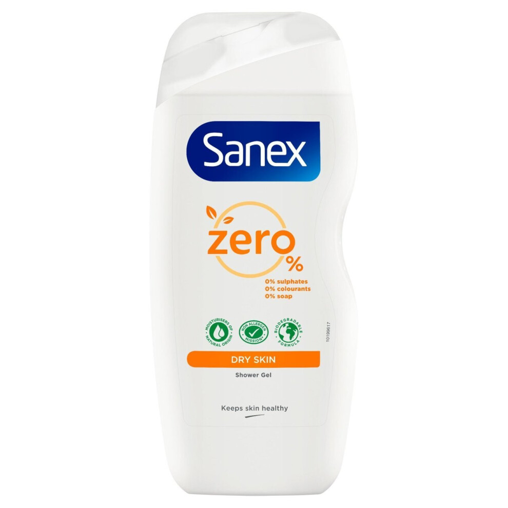 Sanex Zero% Dry Skin Shower Gel 250ml