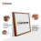 (Walnut, 9x9 Inch) Square Size Thin Matt Walnut Picture Frame Wall Art Frames Flat Wooden Effect Poster Frame 3